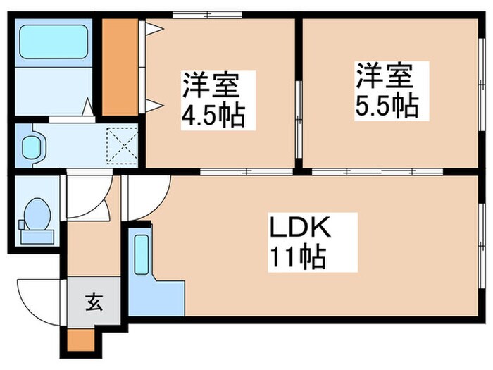 間取り図 ベルヴィコ－トＳ４