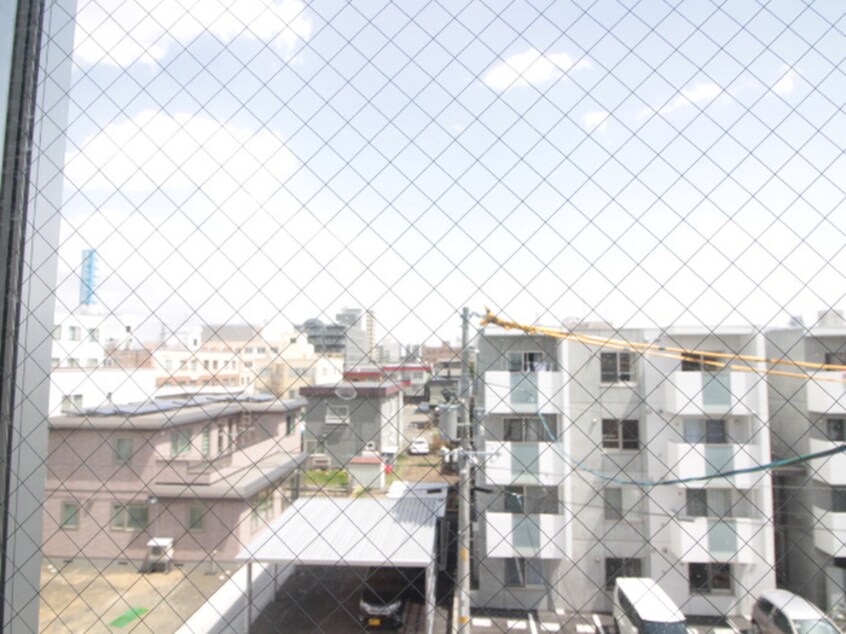 室内からの展望 グランメ－ル北１７東１４Ｂ棟