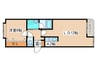 リッチパレス菊水 1LDKの間取り
