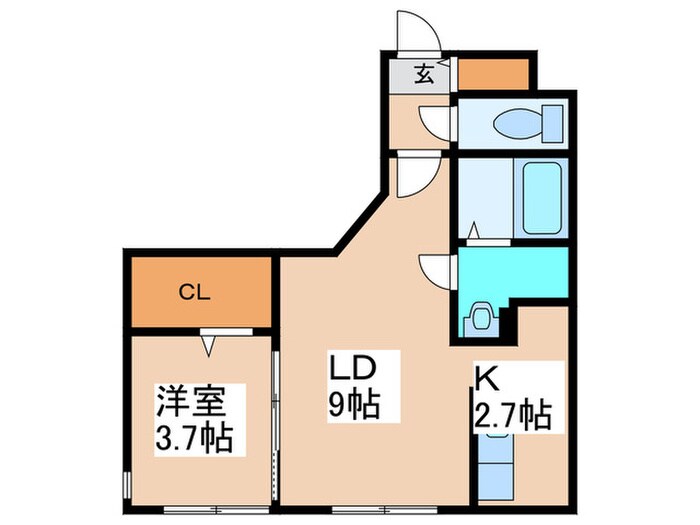 間取り図 ラ・エスペランス麻生
