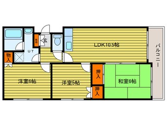 間取図 メイゾン宮の森