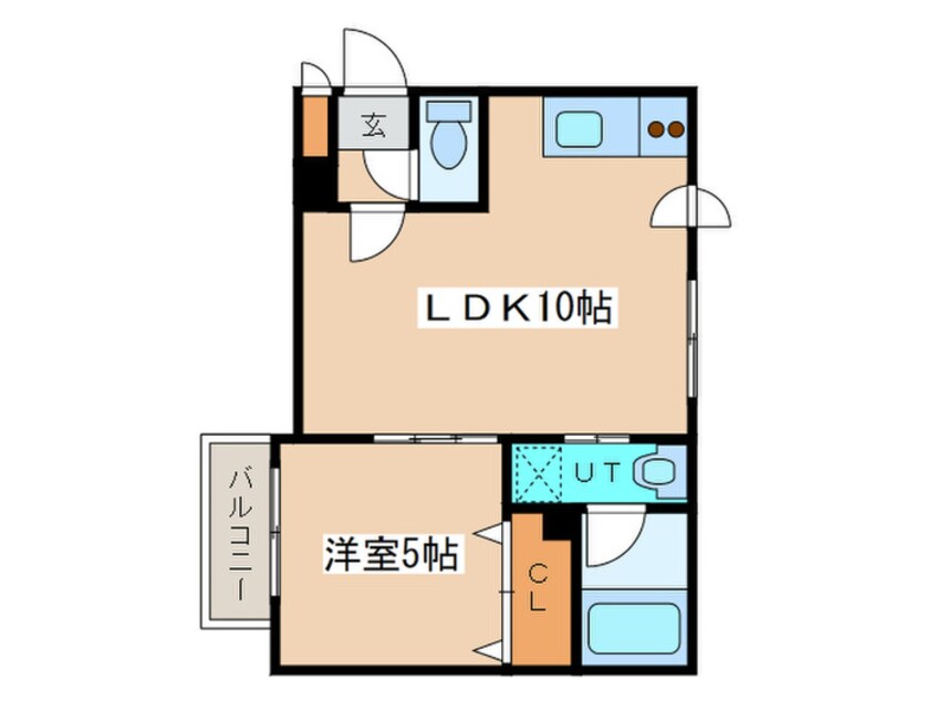 間取図 ラフィネ東札幌