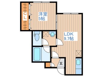 間取図 パークタウン中の島