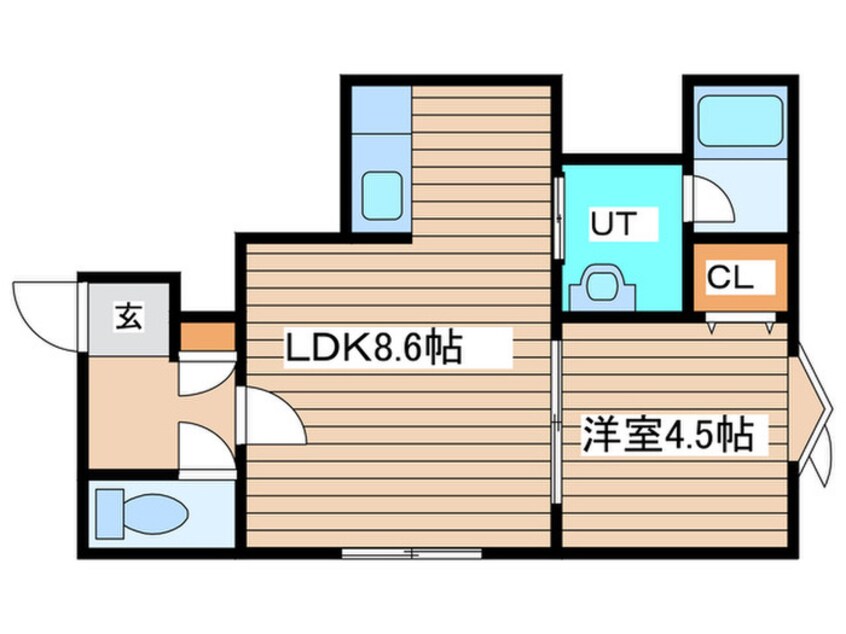 間取図 セントニア919A