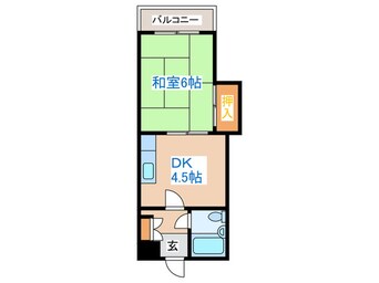 間取図 ヒルサイド山の手フラット