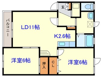 間取図 メゾン・ド・ルーク