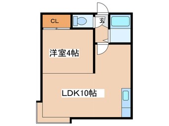 間取図 パレロワイヤルN7