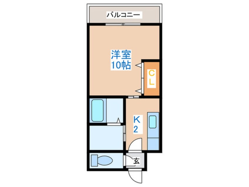 間取図 クレストコート