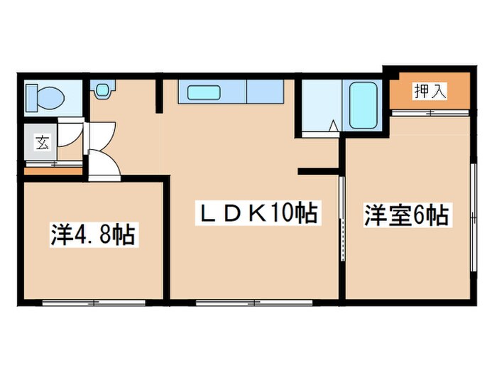 間取り図 メゾンプラネットA