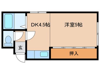 間取図 パストラル北２５