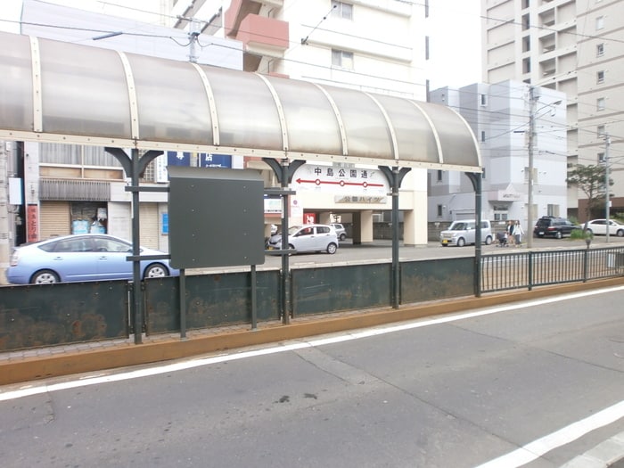 中島公園通(公園)まで50m グランカーサ南11条