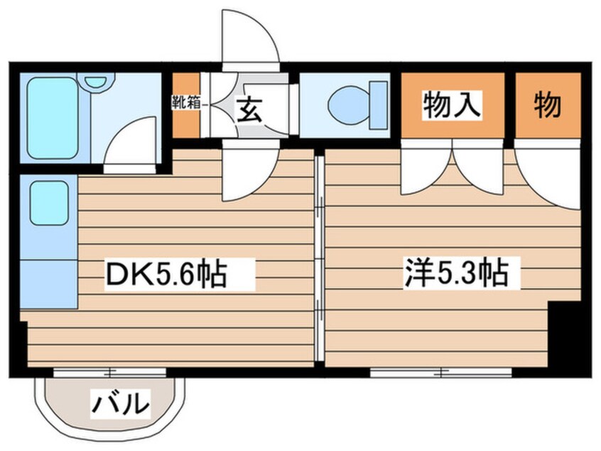 間取図 FRESA