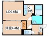 Ritz GRANDE N23 1LDKの間取り