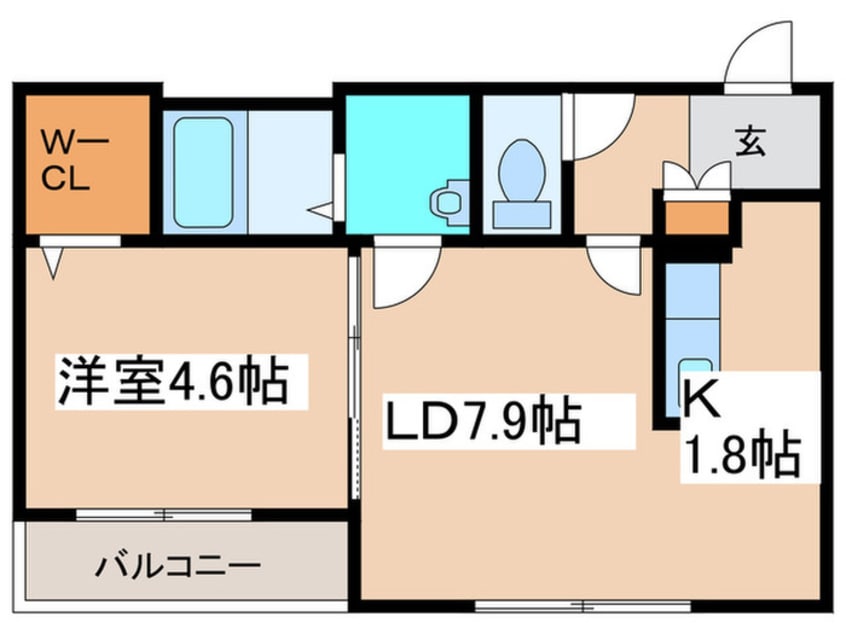 間取図 Ritz GRANDE N23