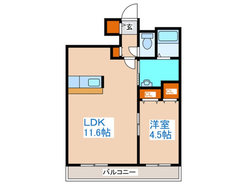 間取図 フェバリット ラ セスト