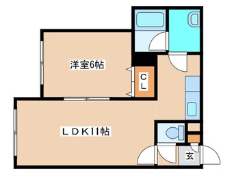 間取図 アドバンス菊水