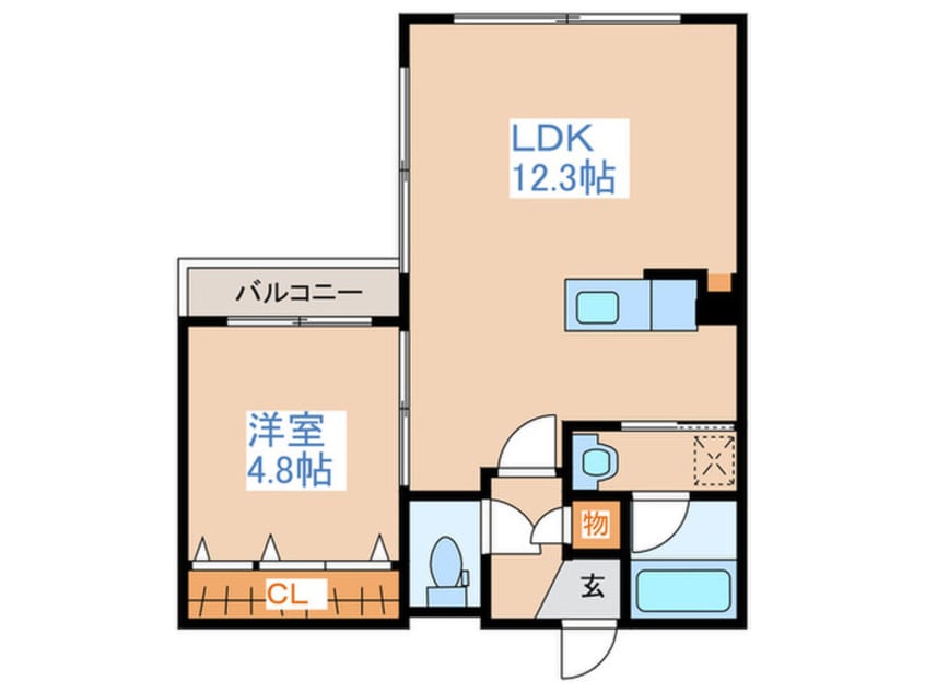 間取図 グランリーオ水車町