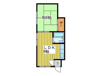 間取図 Ｉ.Ｋ.マンション