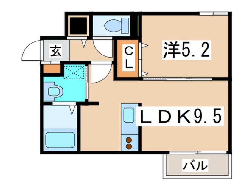 間取図 エリカ－ナ東札幌