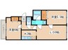 ステ－ジ本郷 2LDKの間取り