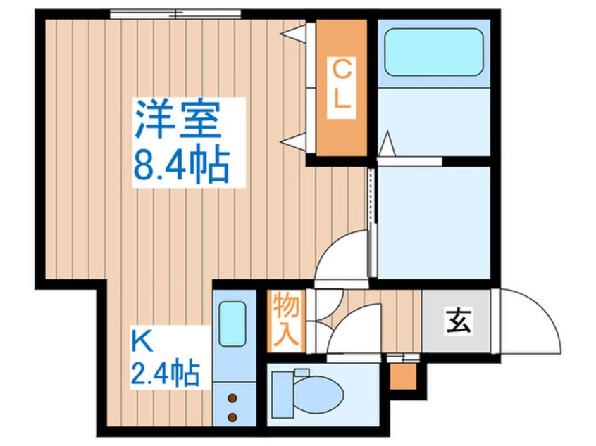 間取図 Garden South Ⅰ