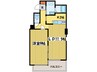 サンシティ札幌 1LDKの間取り