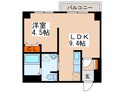 リトルズさっぽろ福住の間取図