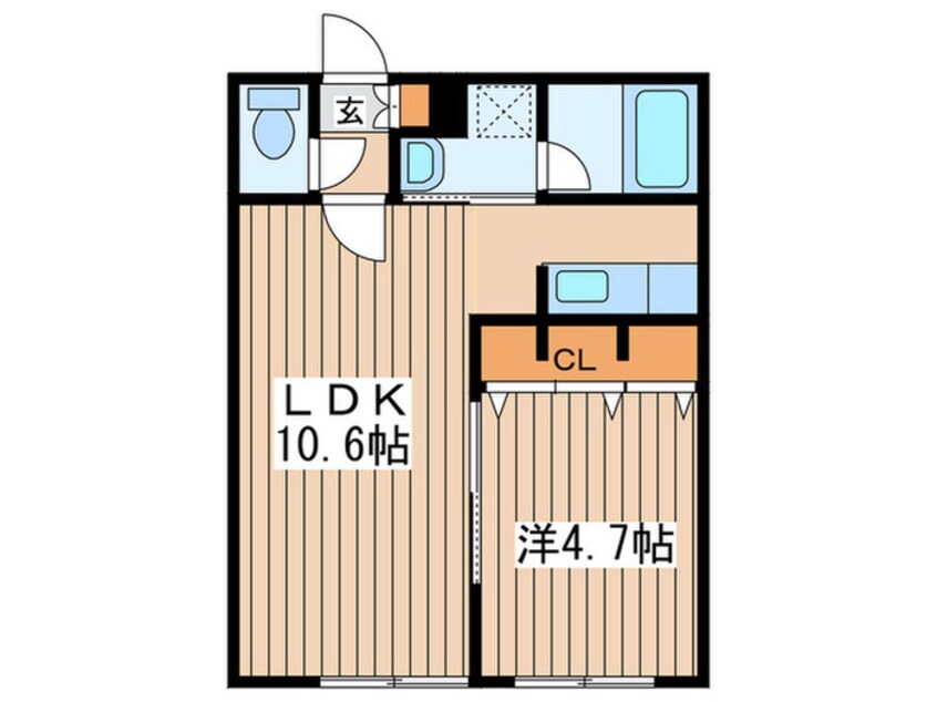 間取図 ティファーレ白石