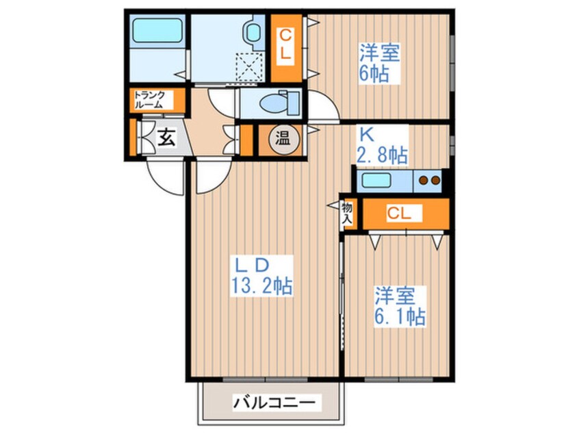 間取図 プレリュード