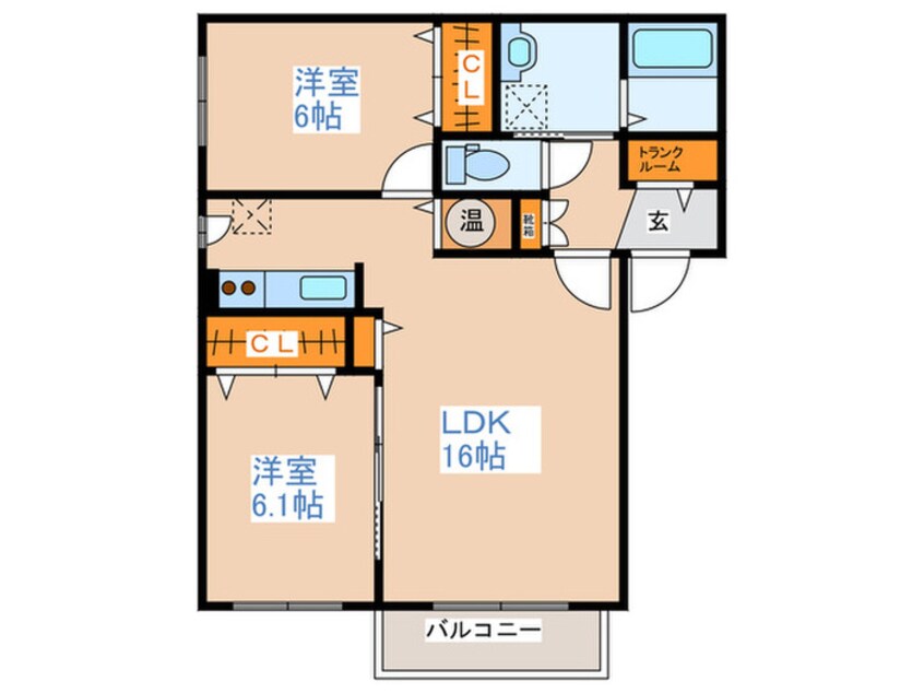 間取図 プレリュード