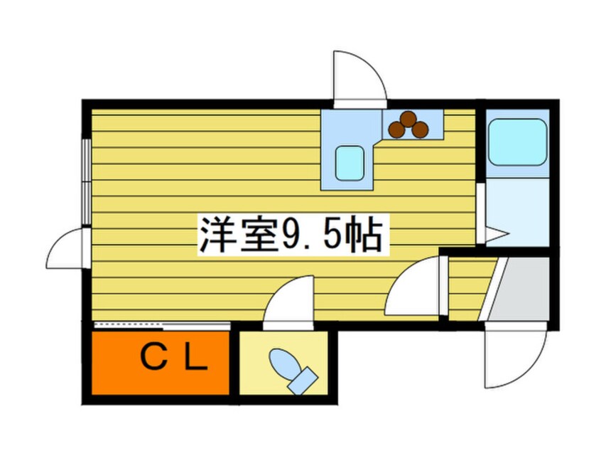 間取図 エクセレンス元町