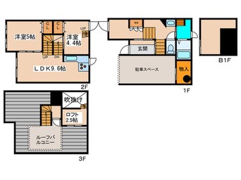 間取図 DOLETA山鼻B