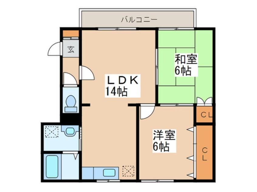 間取図 サンライズＭＳ ⅢＡ