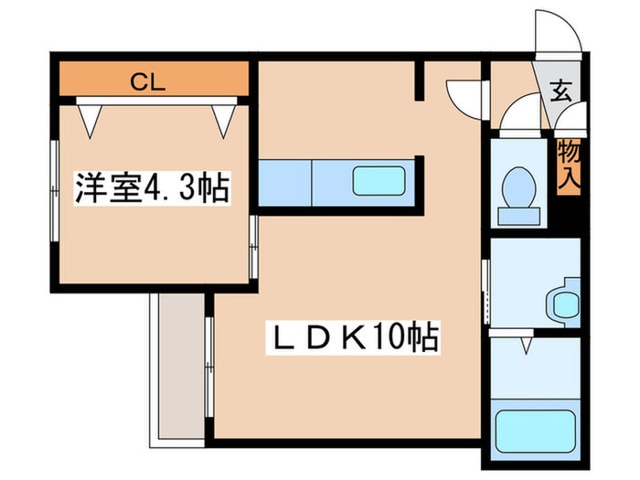 間取り図 プロスペクト麻生
