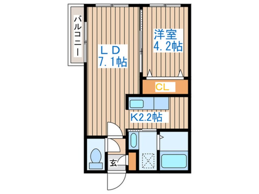 間取図 ＧｒａｎＲｉｏ琴似