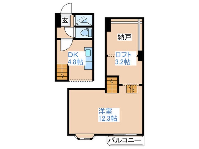 間取図 ジュイエ学園前