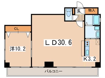 間取図 エステラ旭ヶ丘