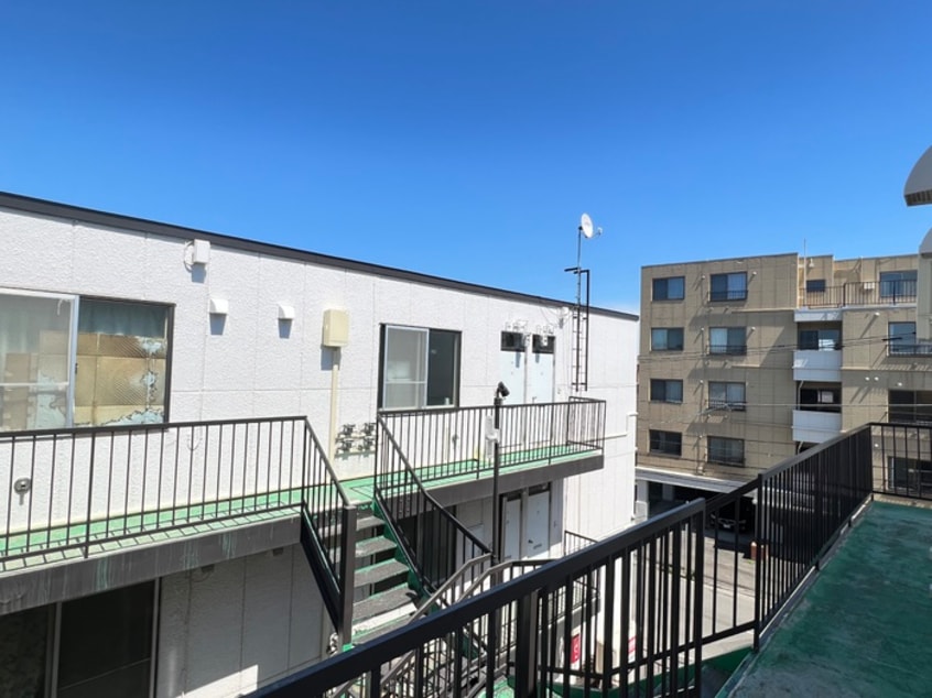 室内からの展望 ハイツひふみB棟
