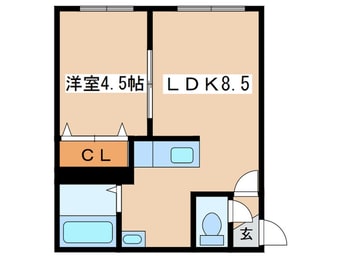 間取図 フォレストＯＫＡＰⅡ