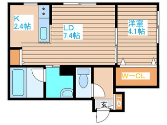 間取図 Arzu Shiroishi