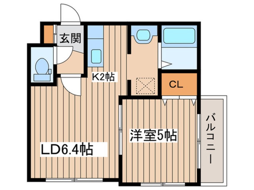 間取図 グランディール南郷１３