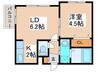 グランディール南郷１３ 1LDKの間取り