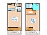 エフォート北郷Ｂ 1LDKの間取り