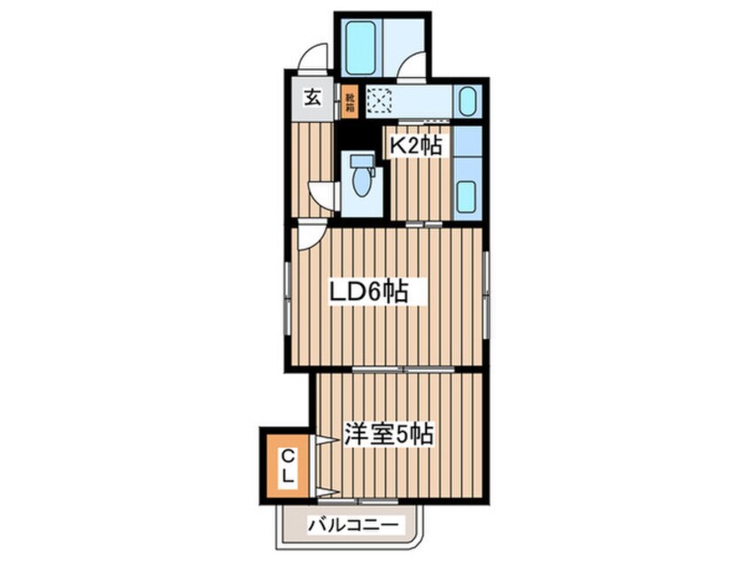 間取図 Ｆｅｌｉｃｅ桑園駅前