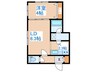 Zeppelin 1LDKの間取り