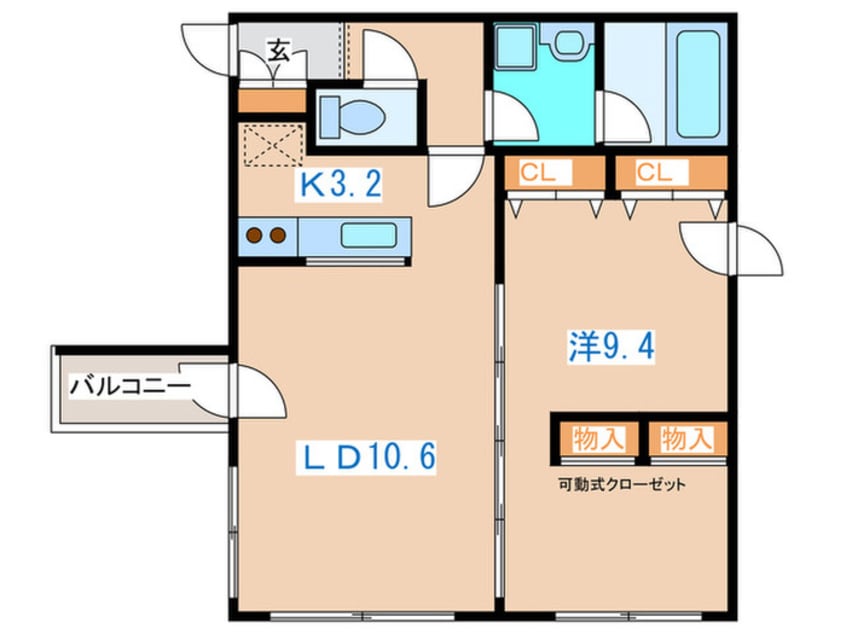 間取図 Pure stage Maruyama