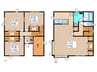 新川4-11　戸建 3LDKの間取り