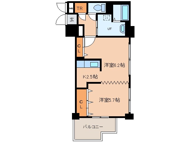 間取り図 ステイブルＳ１７