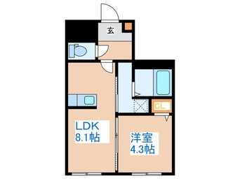 間取図 晴蔵MIYANOSAWA