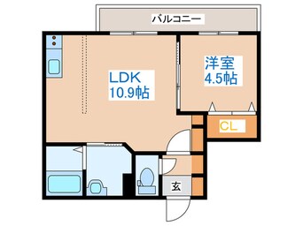 間取図 Next　Ave.　TEINE